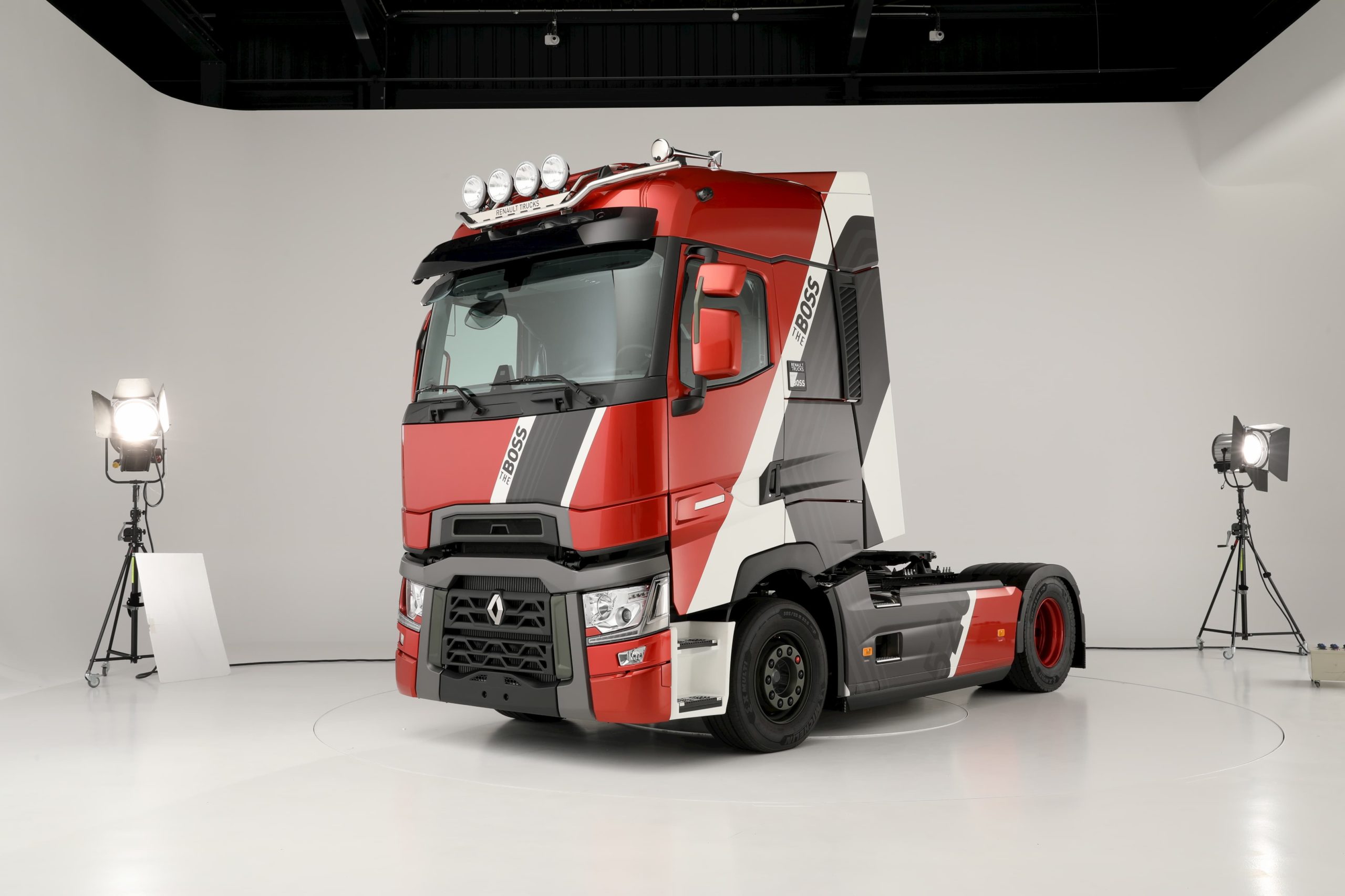Nouveau tracteur "The Boss" de chez Renault Trucks