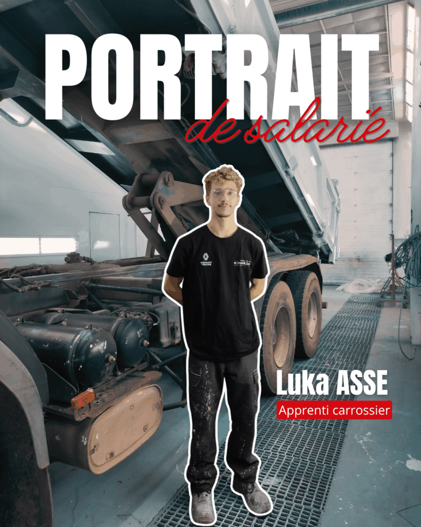 portrait métier - groupe renaudeau - apprenti carrossier