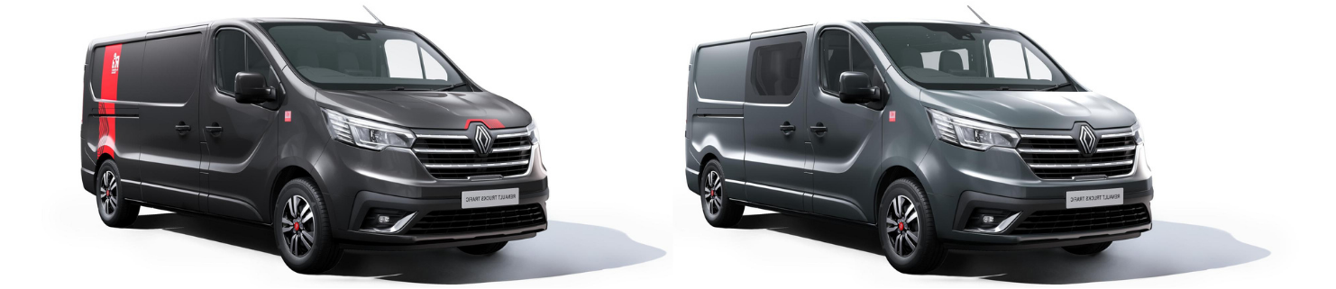 trafic renault trucks, red edition exclusive et red edition