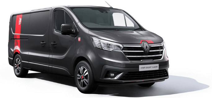 trafic red edition exclusive renault trucks
