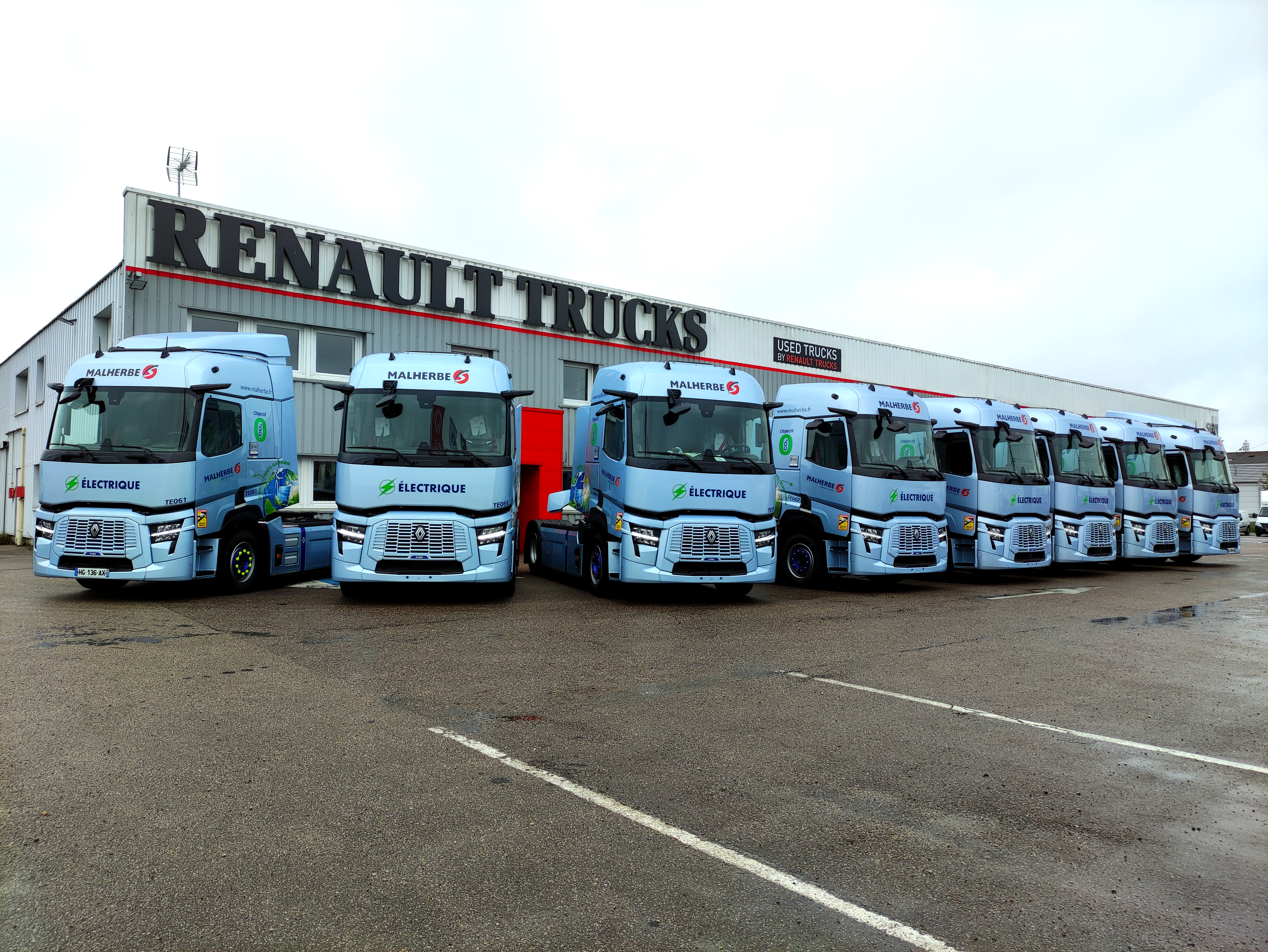 Transports Malherbes, Renault Trucks, Groupe Renaudeau, un pas de plus vers l'électromobilité