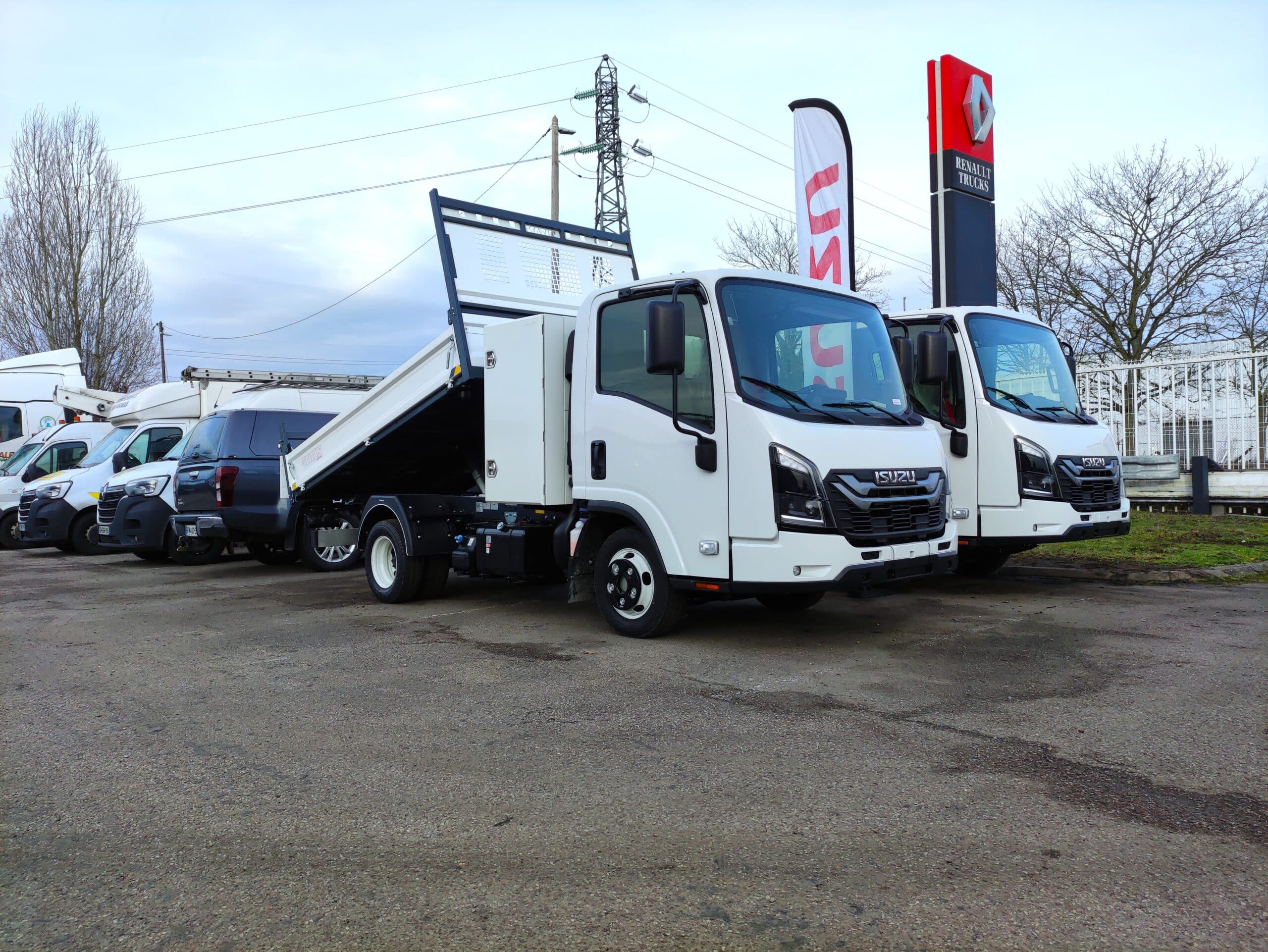 Gamme ISUZU, véhicules utilitaires, M21, M27, M30.