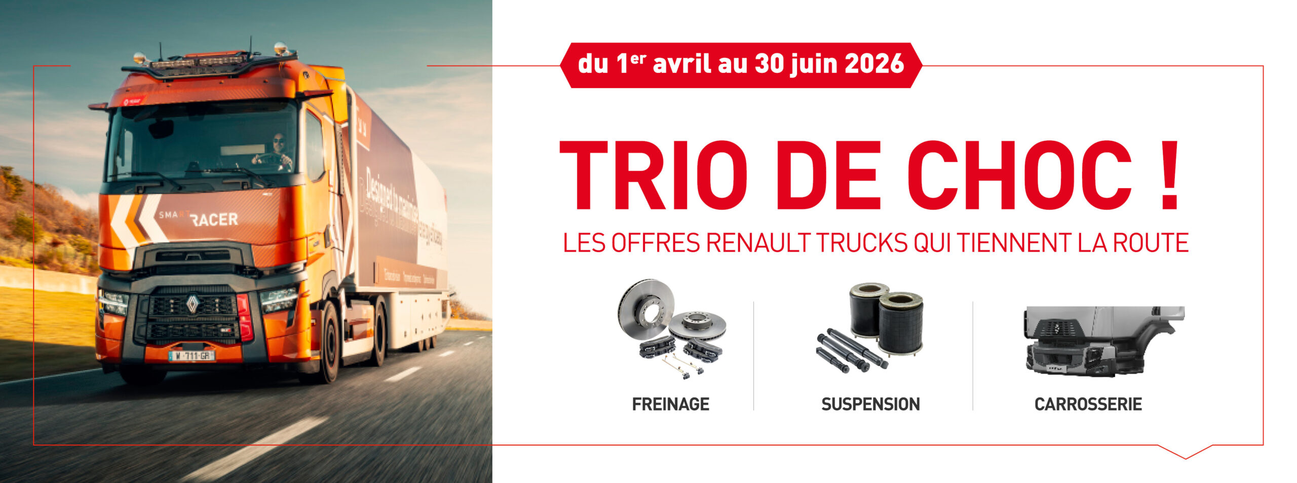 Trio de choc ! Les offres renault trucks qui tiennent la route